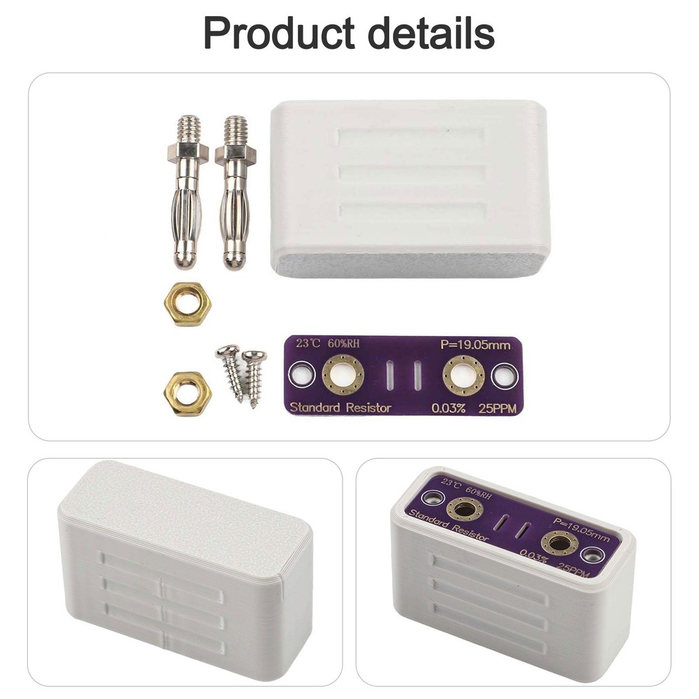 Avoid resistance errors with our tight fitting calibrated standard