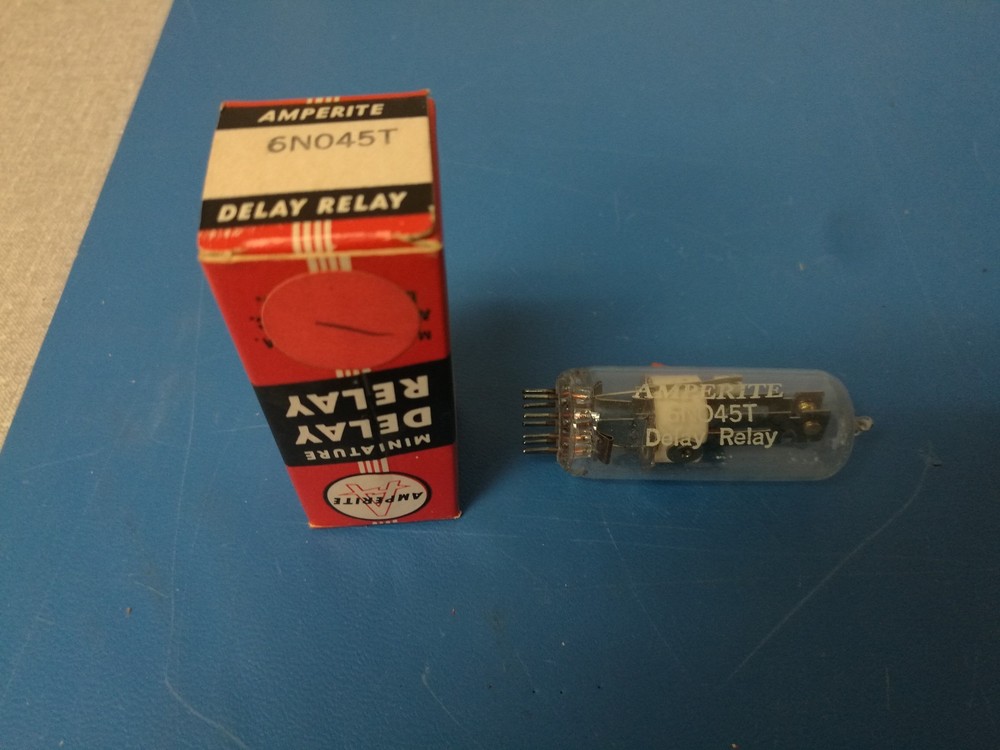 Amperite Miniature Delay Relay NOS 6N045T New