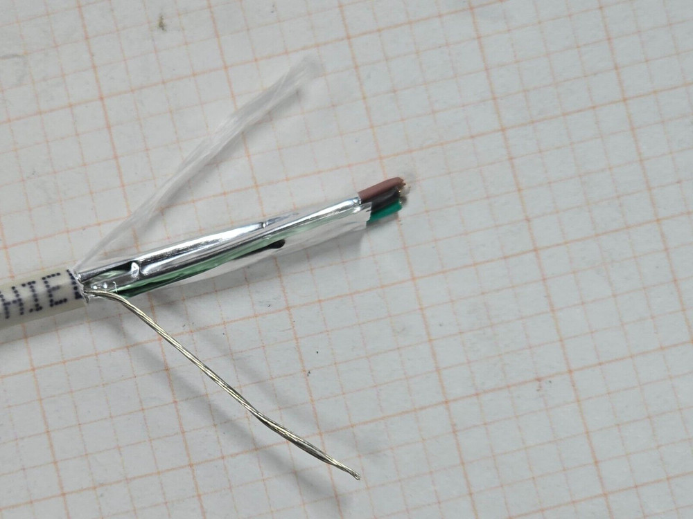 Southwire Genesis 3206 22/6C Shielded Plenum Control Cable CMP White /50ft