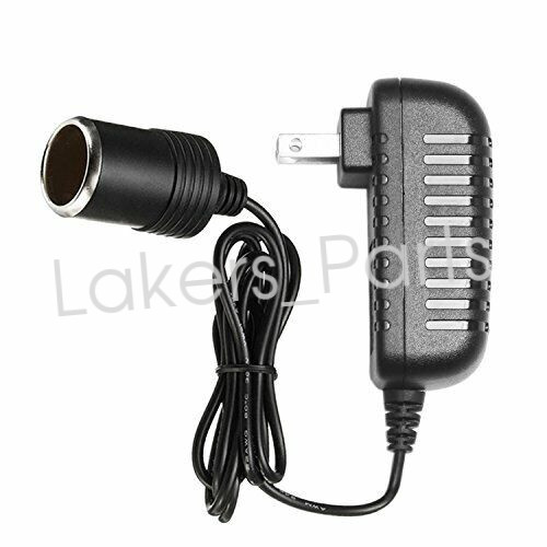 110V-240V AC Plug To 12V DC Car Cigarette Lighter Converter Socket Adapter