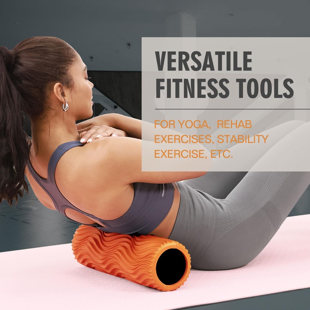 LTHTRADE Foam Roller, Trigger Point Foam Roller Massage Roller for Physical T...