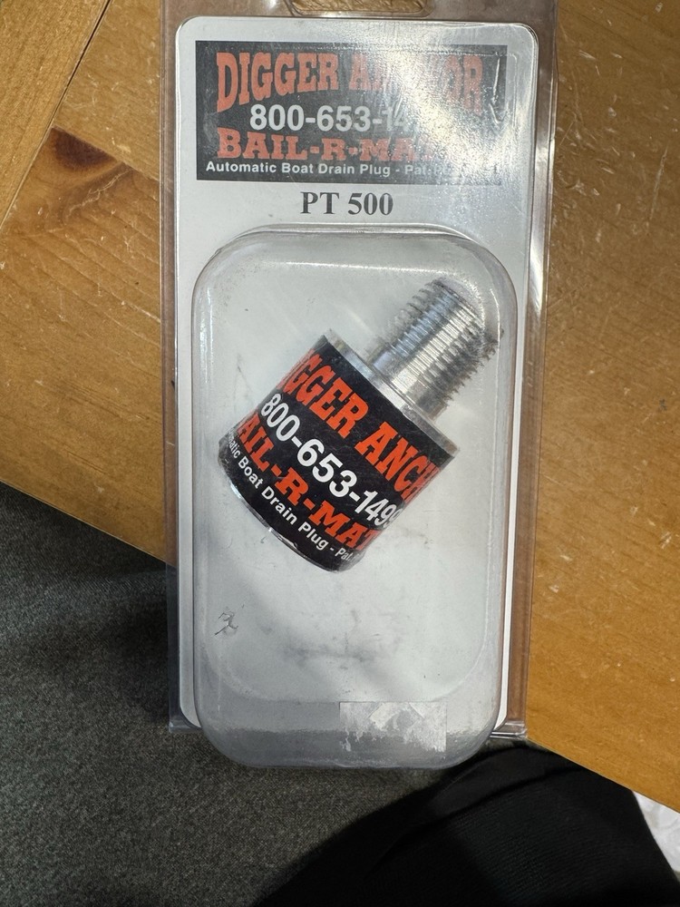 Digger Anchor Bail-R-Matic PT-500 Boat Plug