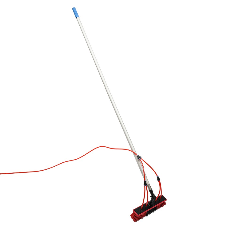 For Window+ Solar Panel Clean Washing 26FT Water Fed Pole Cleaning Brush Tool