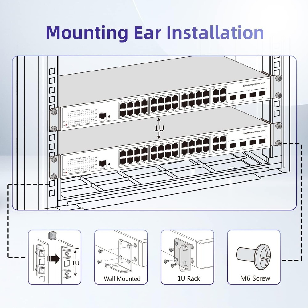 Rack Mount Kit Juniper Switch EX2200 EX2300