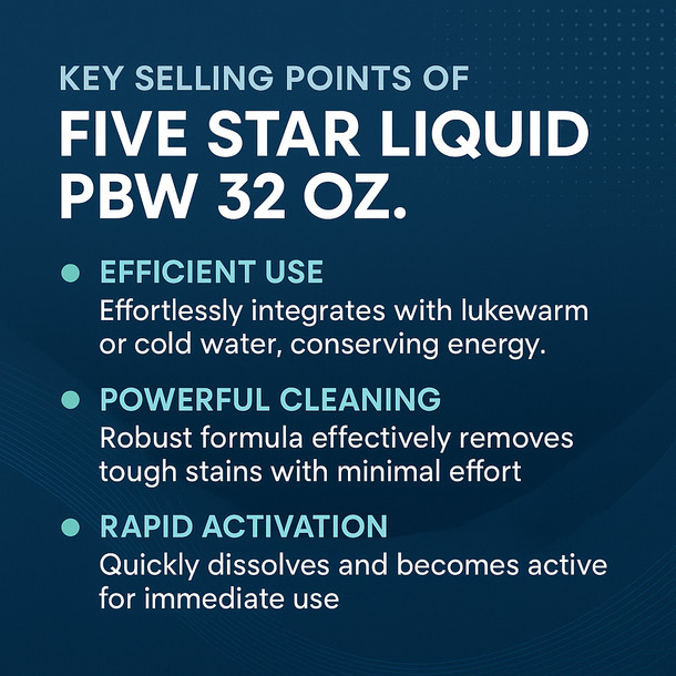 Five Star Five Star Liquid PBW 32 oz.