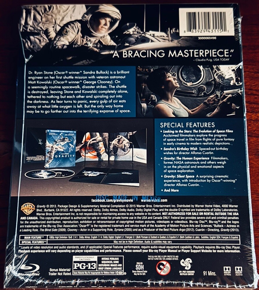 Brand Gravity BLU-RAY Diamond Luxe Edition ****** G1N