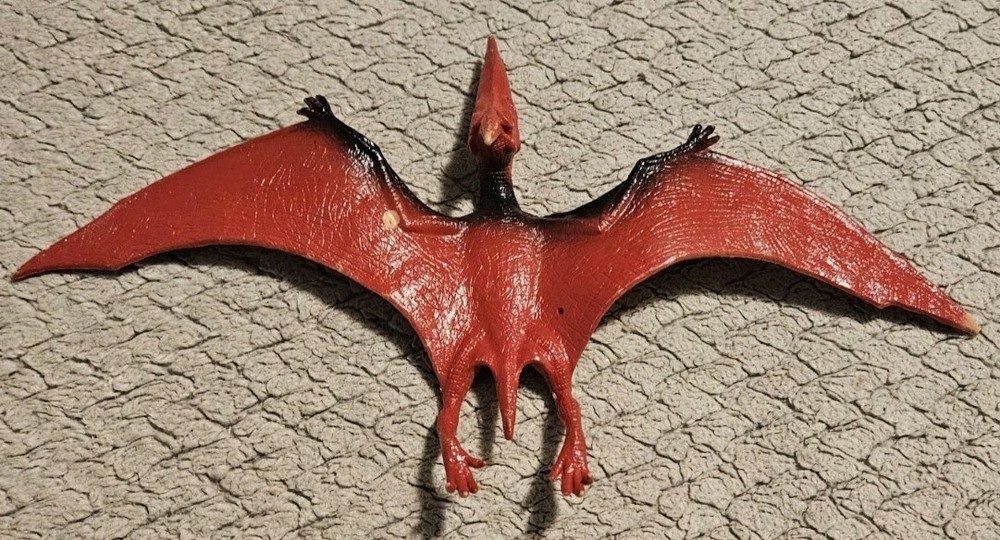 Pteranodon Dinosaur 5.25 Inches Long Red