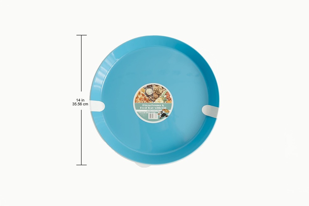 14inch Round Pizza Keeper Blue