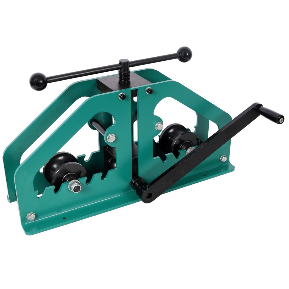 3-in-1 Tube Roller Bender with 3 Dies Pipe Rolling Machine