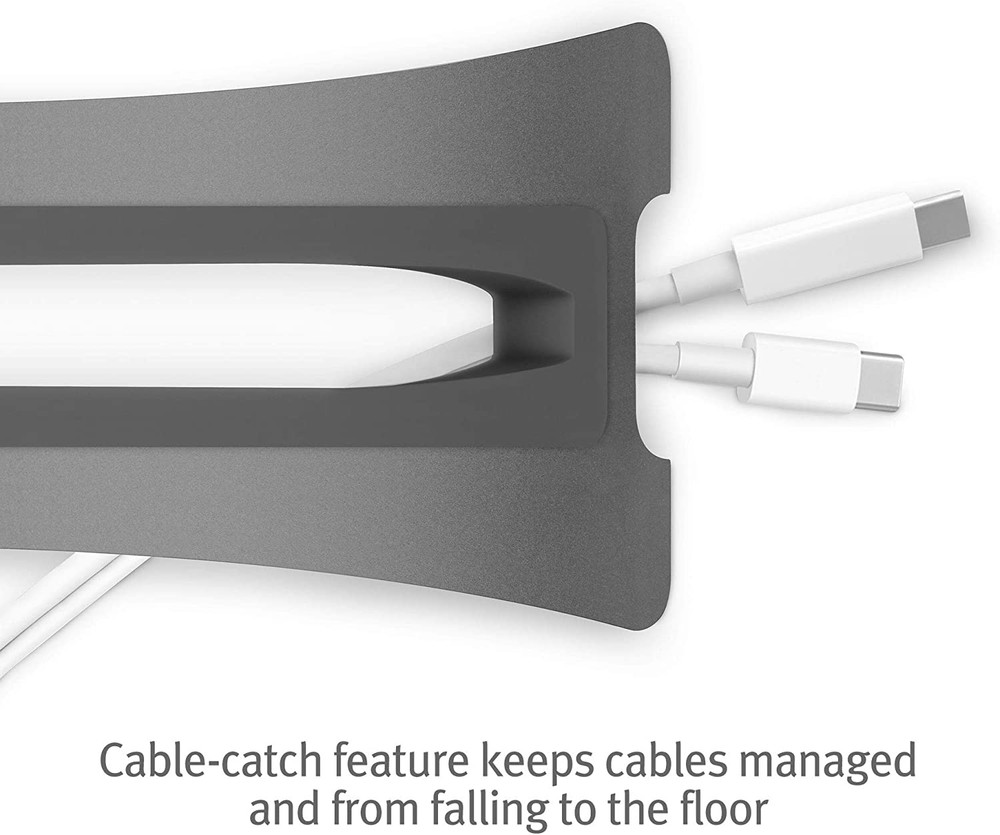 Bookarc for Macbook | Space-Saving Vertical Desktop Stand for Apple Notebooks (S