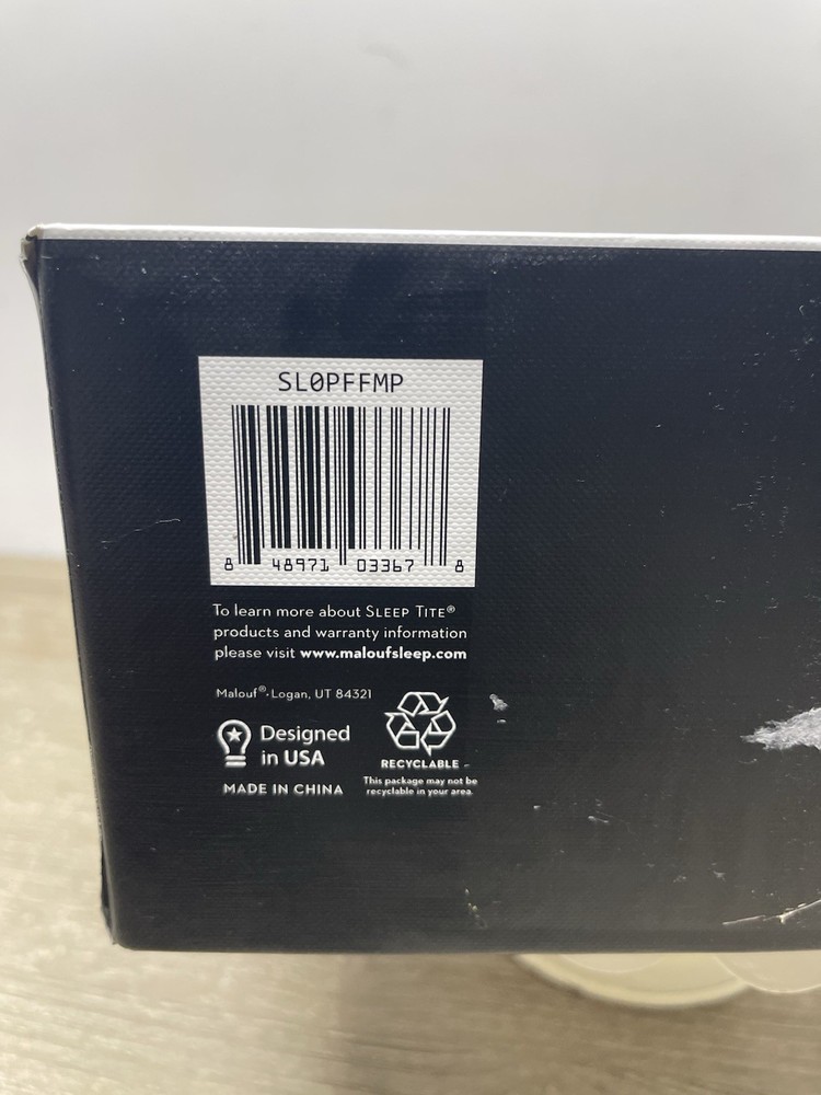 MALOUF Sleep-Tite Five 5ided Smooth Mattress Protector FULL 100% Water-Proof