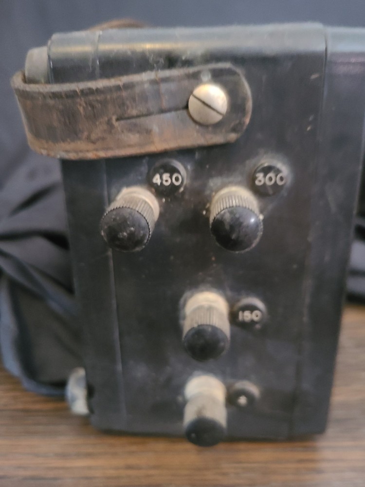 Vintage Weston 433 Electrical AC Voltmeters Zero Corrector