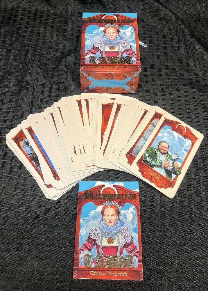 Shakespeare Tarot Deck & Guidebook - Michael Kucharski