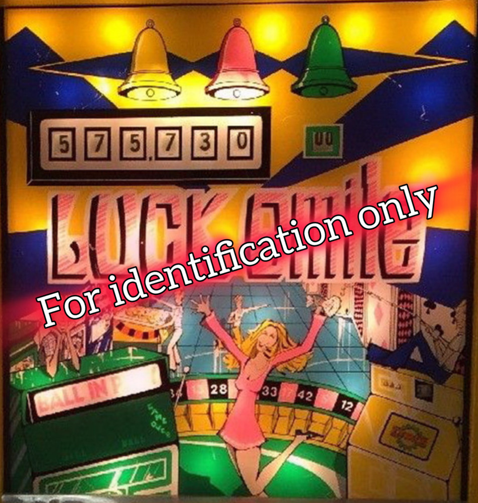 1976 Inder Luck Smile Pinball Machine Rubber Ring Kit