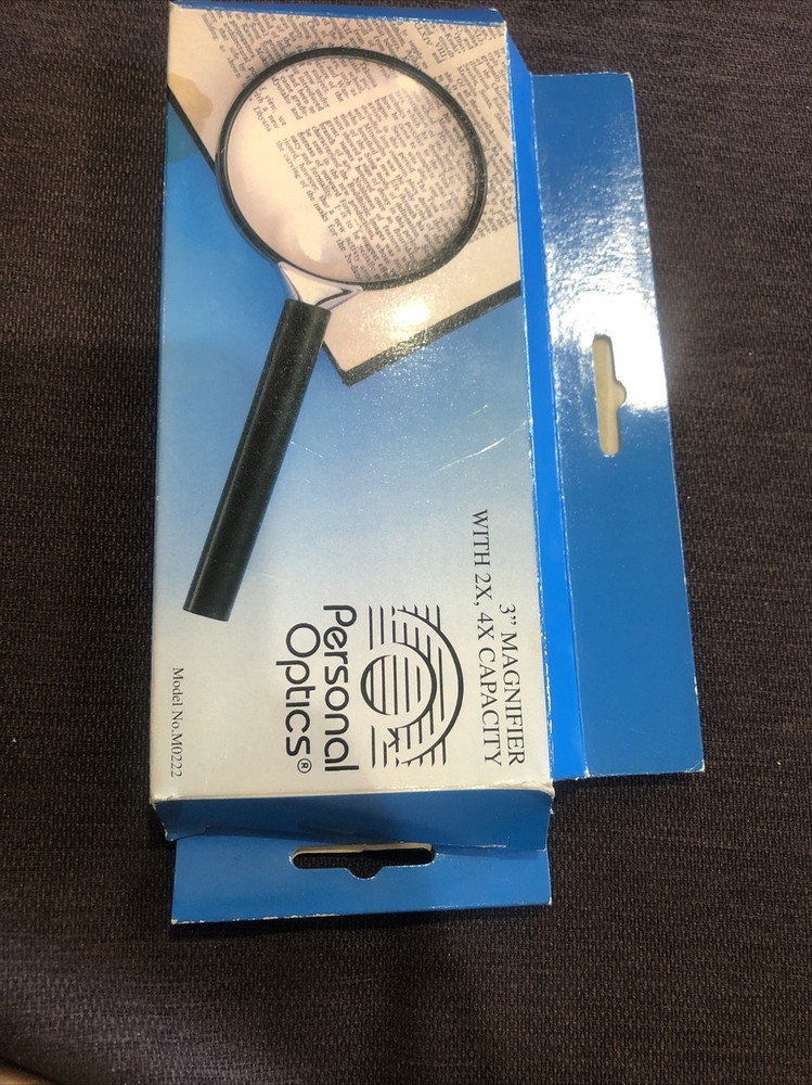 3” Magnifier with 2* 4* capacity personal optics