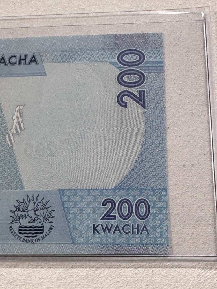 2016 Malawi 200 Kwacha P# 65a