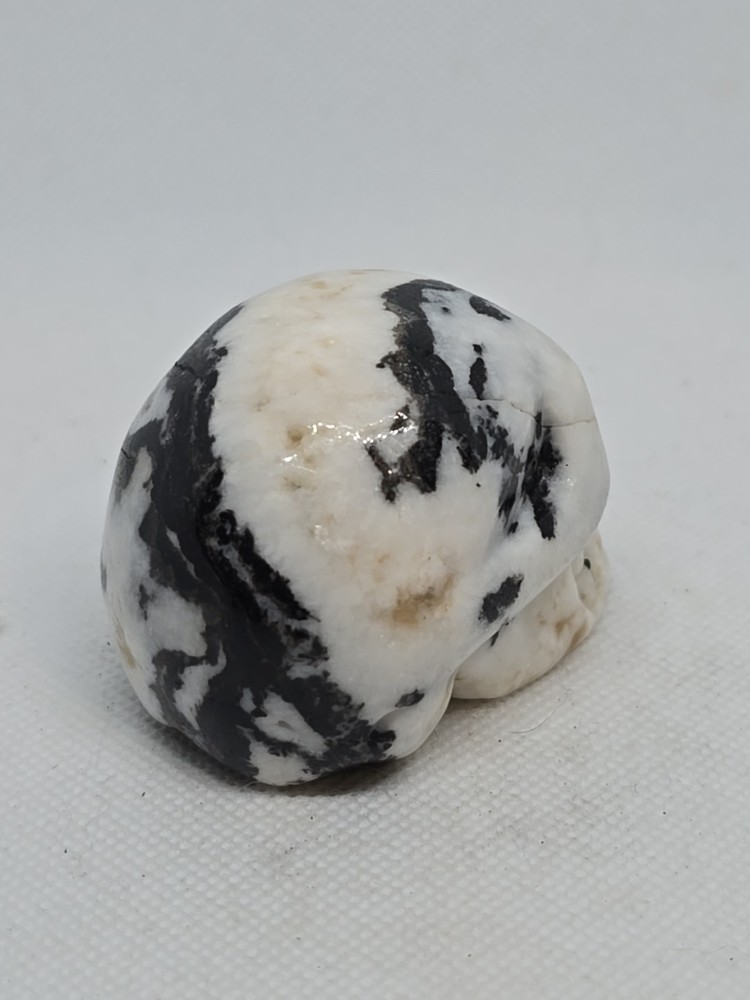 Hand Carved Moonstone Skull