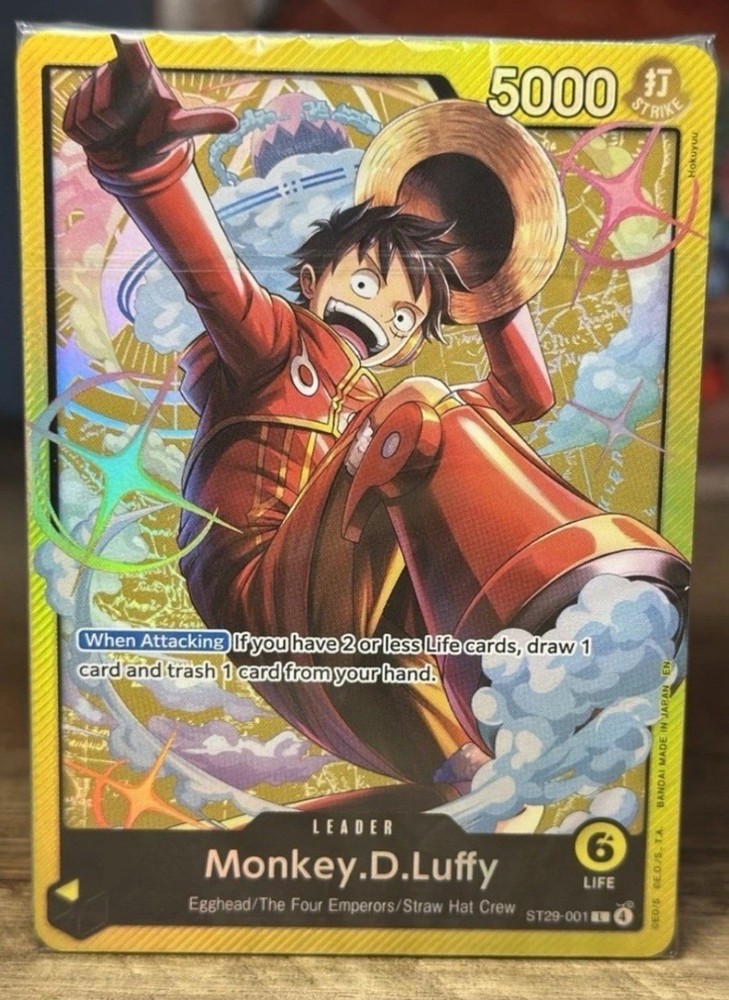Sealed One Piece TCG ST29 Egghead Starter Deck Brick Only – NO PACK