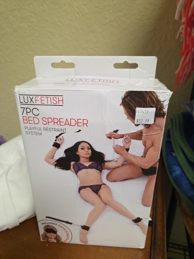 Lux Fetish 7 Pc Bed Spreader Playful Restraints