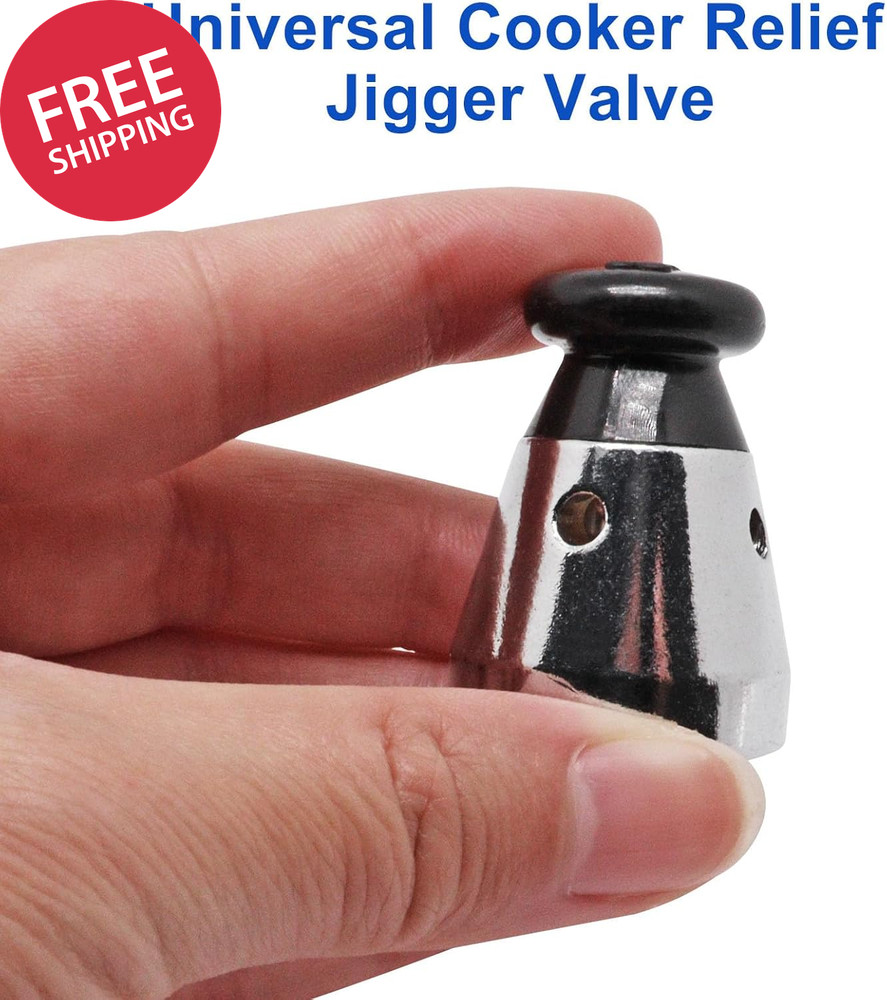 Universal Pressure Cooker Relief Jigger Valve 1 Pc Replacement Safety Regulator