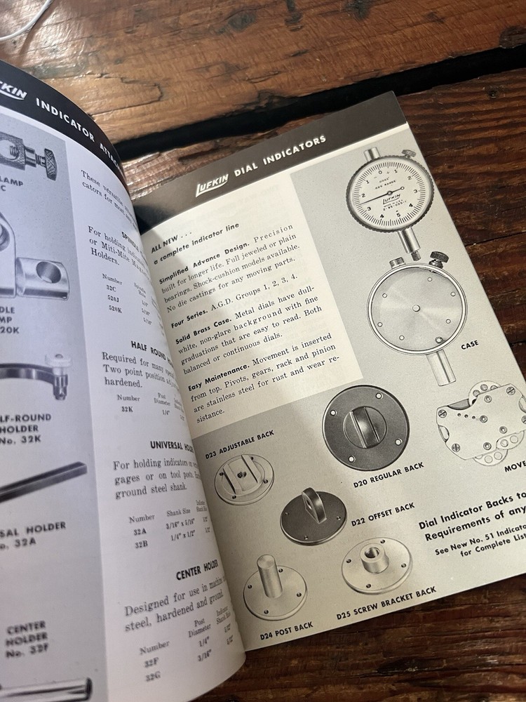 Vintage Lufkin Precision Tools Catalog