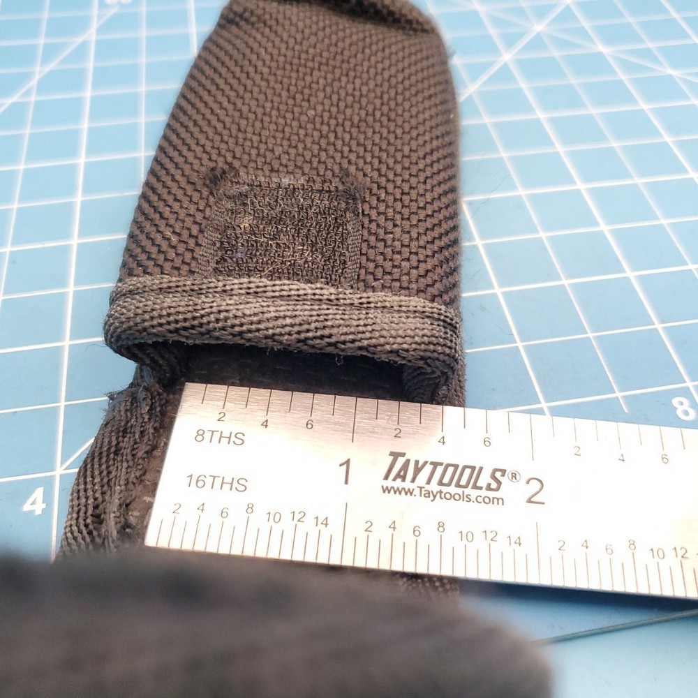 Vintage Kershaw Multitool Sheath Black Nylon Belt Pouch Case