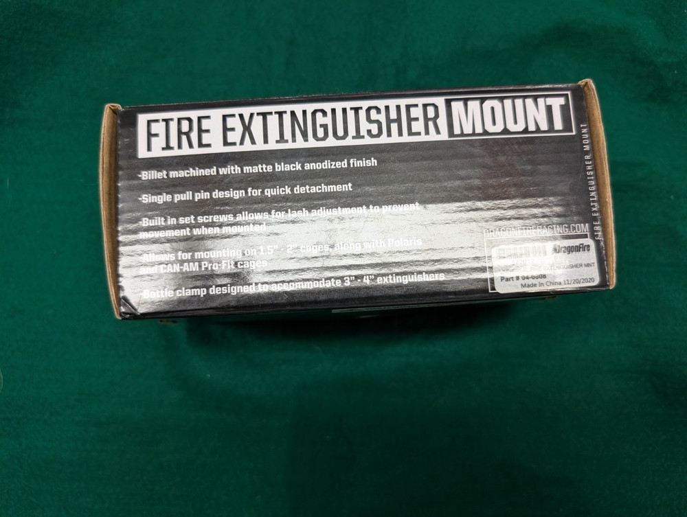 DragonFire Racing Quick-Release Fire Extinguisher Mount 04-0808