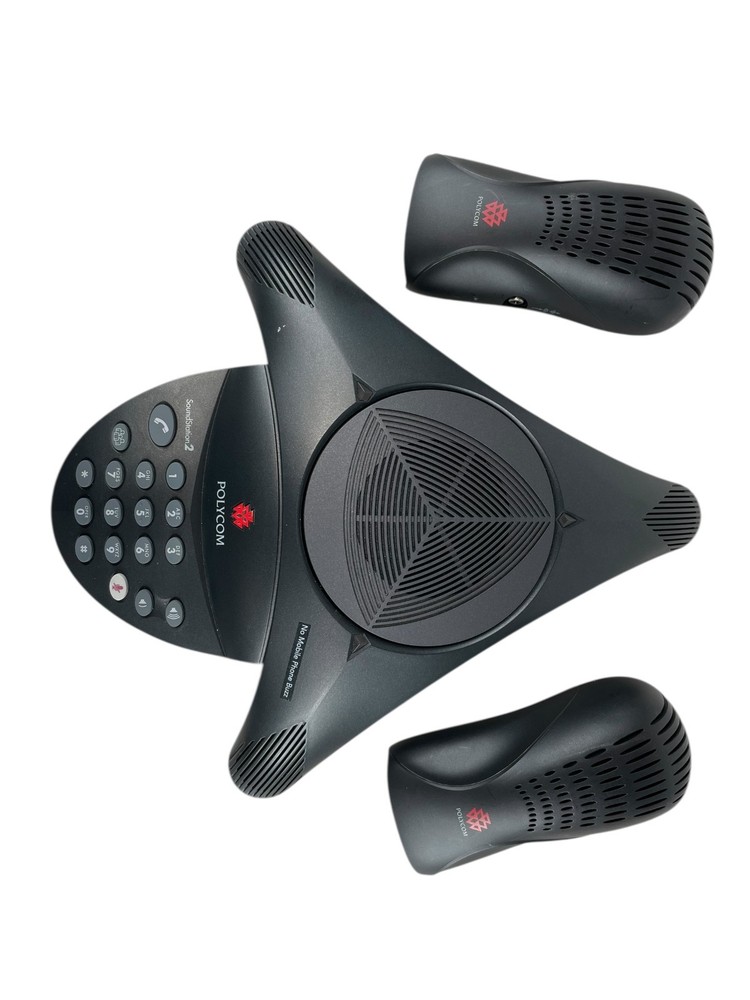 Polycom Soundstation 2 with 2 Wall Module