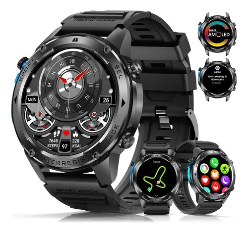 ZE Force Always-On AMOLED Men's Smart Watch