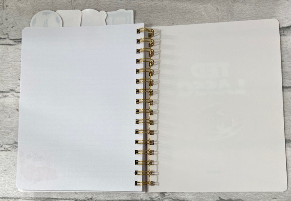 Ted Lasso Biscuits With The Boss 4 Tab Journal Notebook 96 Sheets