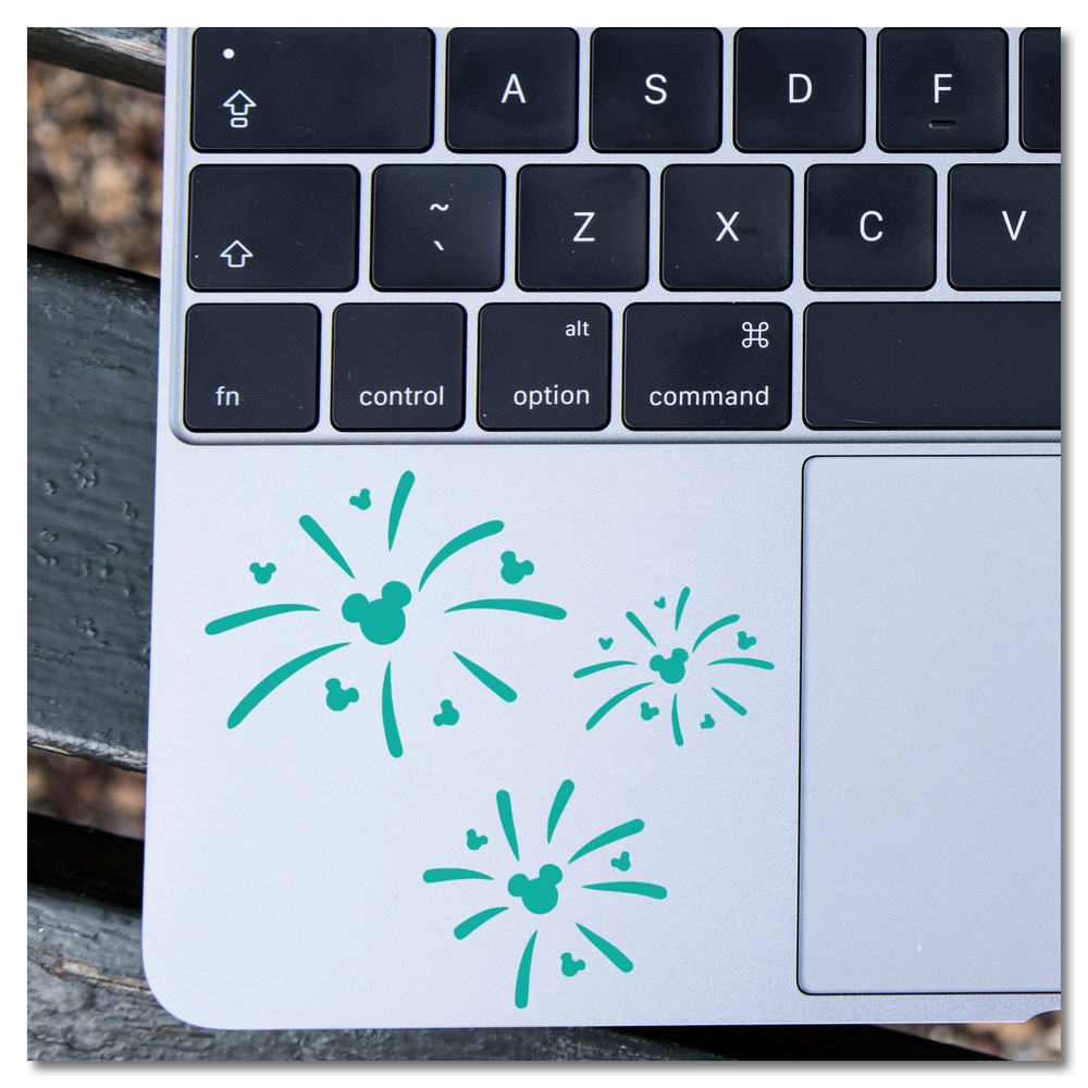 6" Mickey Mouse Fireworks Disney Vinyl Decal Sticker
