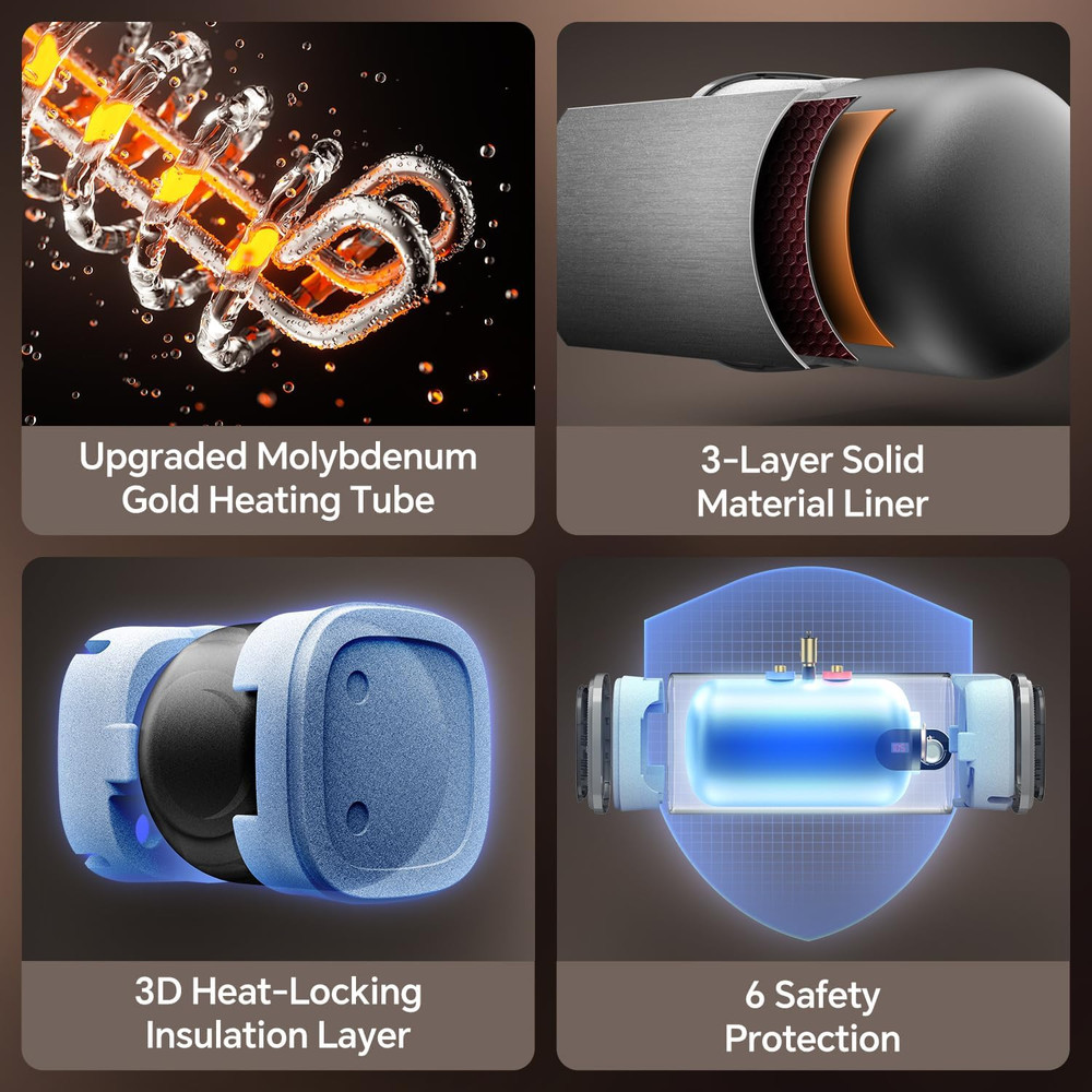 2025 Gen II 4-Gallon Electric Mini-Tank Water Heater, 120V, 1440W Instant Hot W