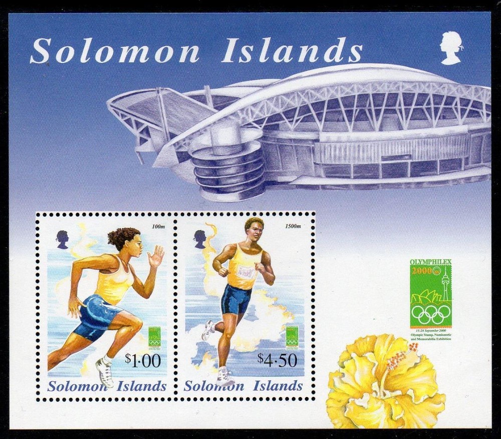 SOLOMON MNH 2000 MS975 Olympic Games - Sydney, Australia