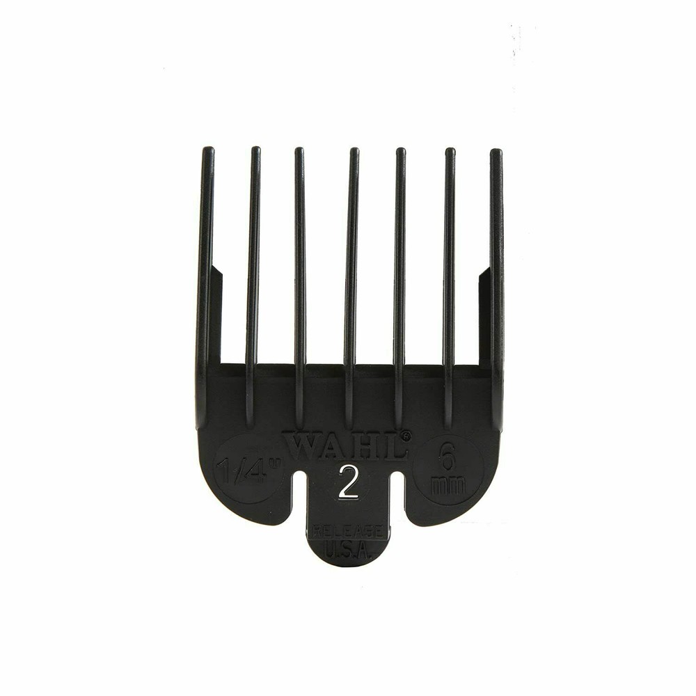 WAHL 3124-001 Professional Color-Coded Clipper Guide # 2 .Black Guide.