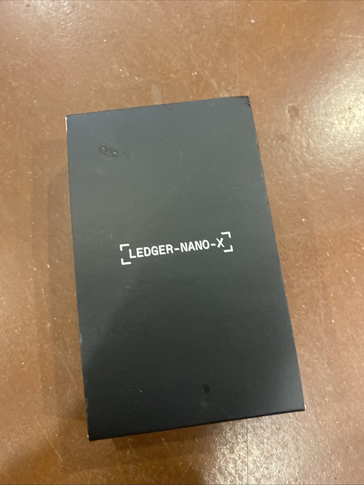 Ledger Nano X Cryptocurrency Bluetooth Hardware Wallet (New)