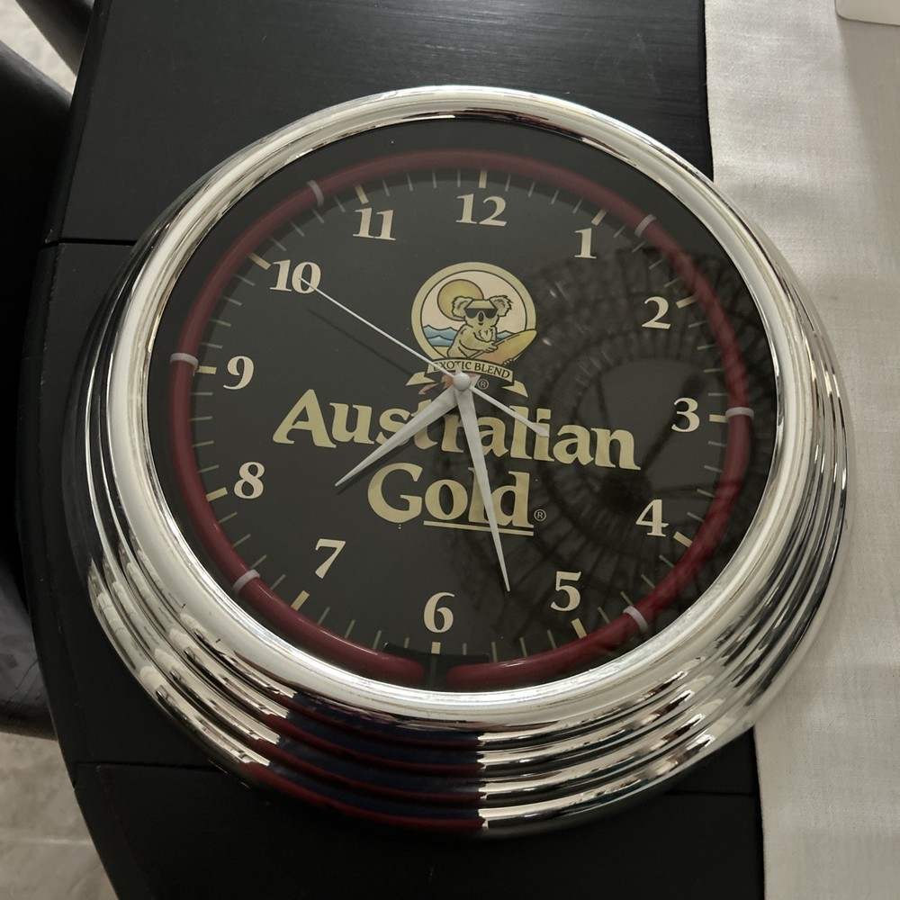 Australian Gold (Exotic Blend) Clock