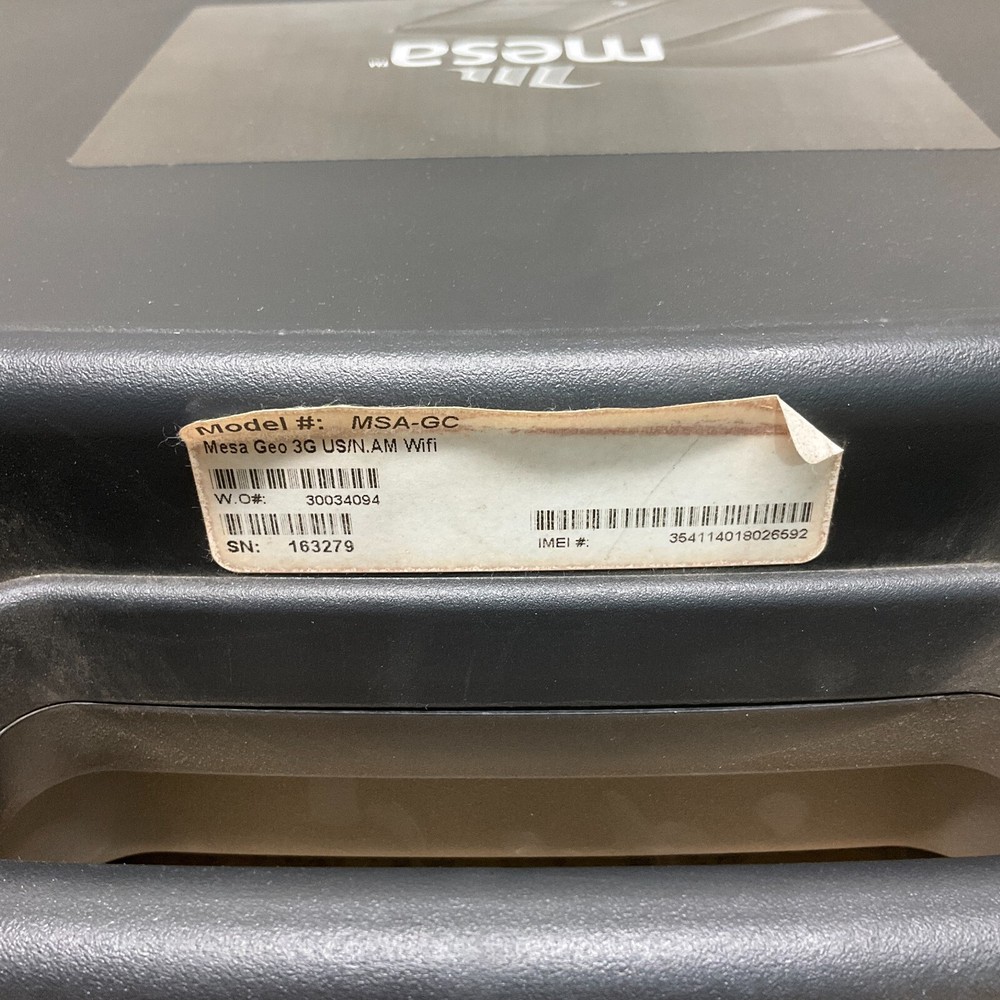 Juniper System MESA Rugged Tablet Data Collector MSA-GC NEW NEVER USED