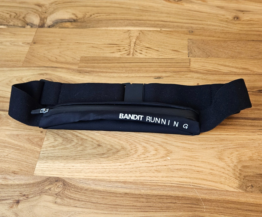 Bandit Running Running Belt, Black, Excellent