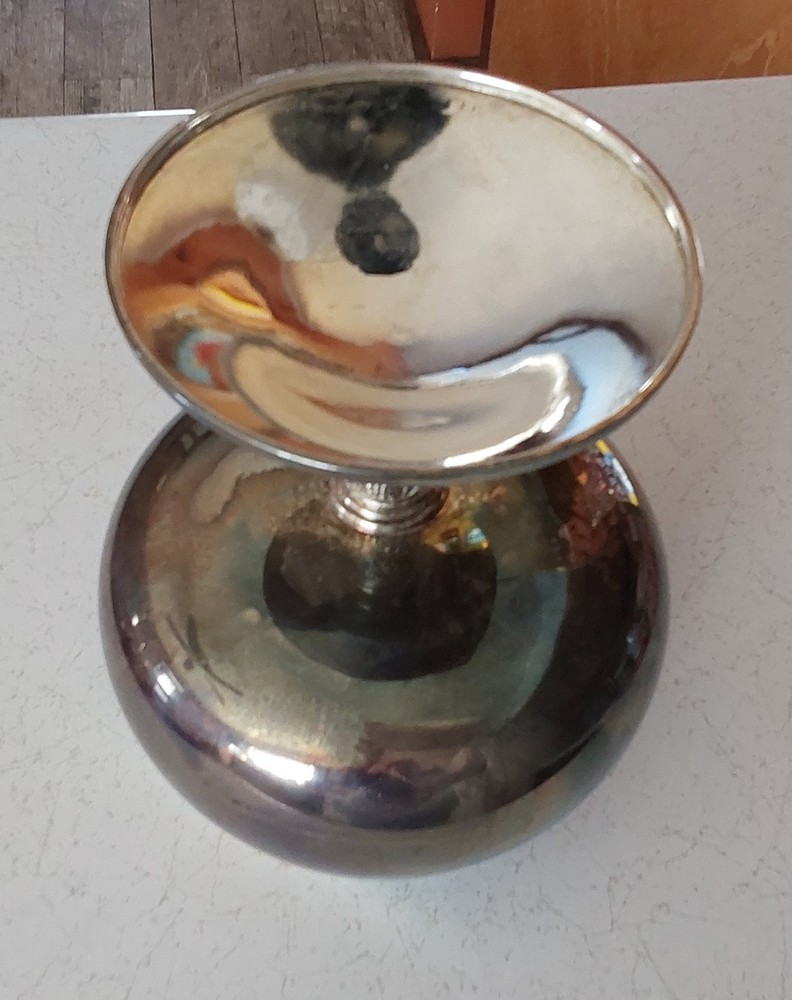 Giant 11" Oversized CHALICE WINE GOBLET Silver Plated?
