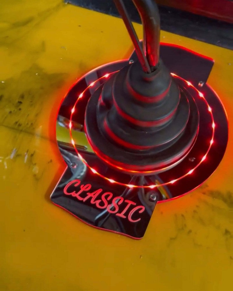 Freightliner Classic Boot Trim Red Led Light 