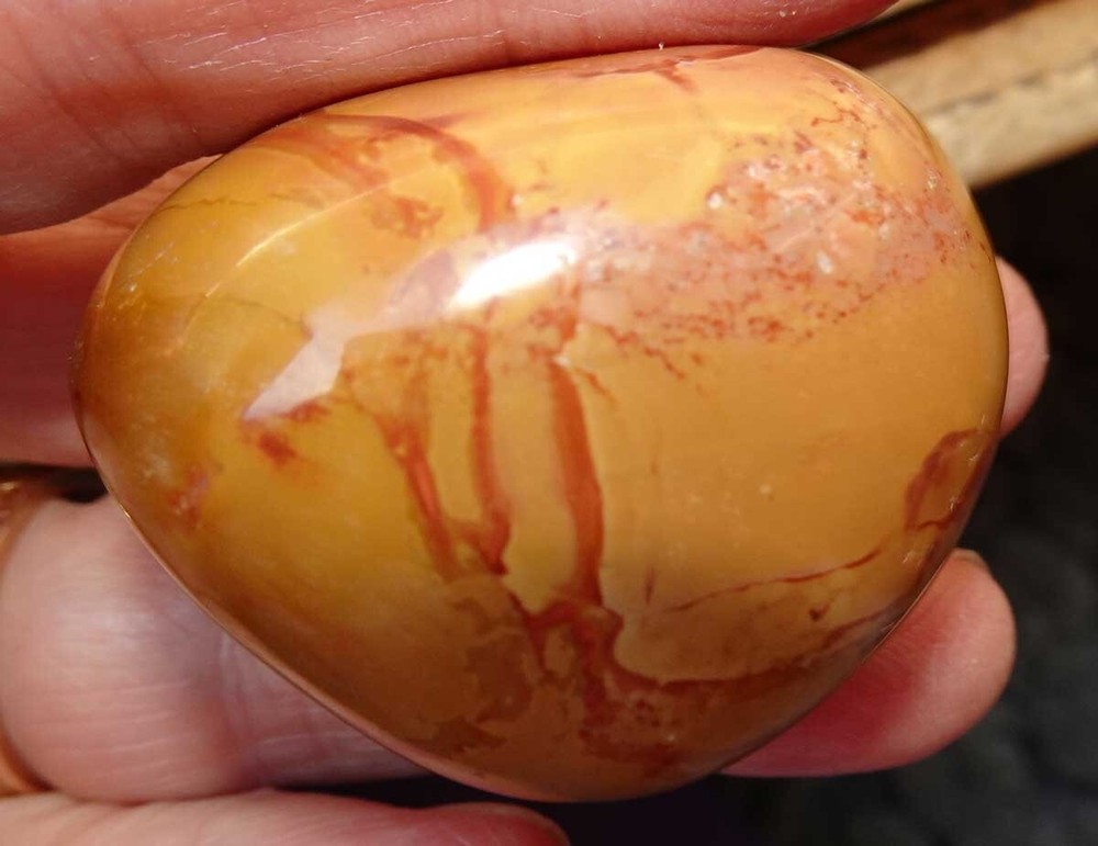 Polychrome Jasper Polished Pebbles - Madagascar sc749a