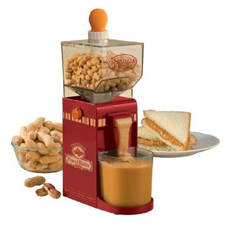Sesame Peanut Butter Maker Nut Grinder Machine 120W Electric Paste Mill