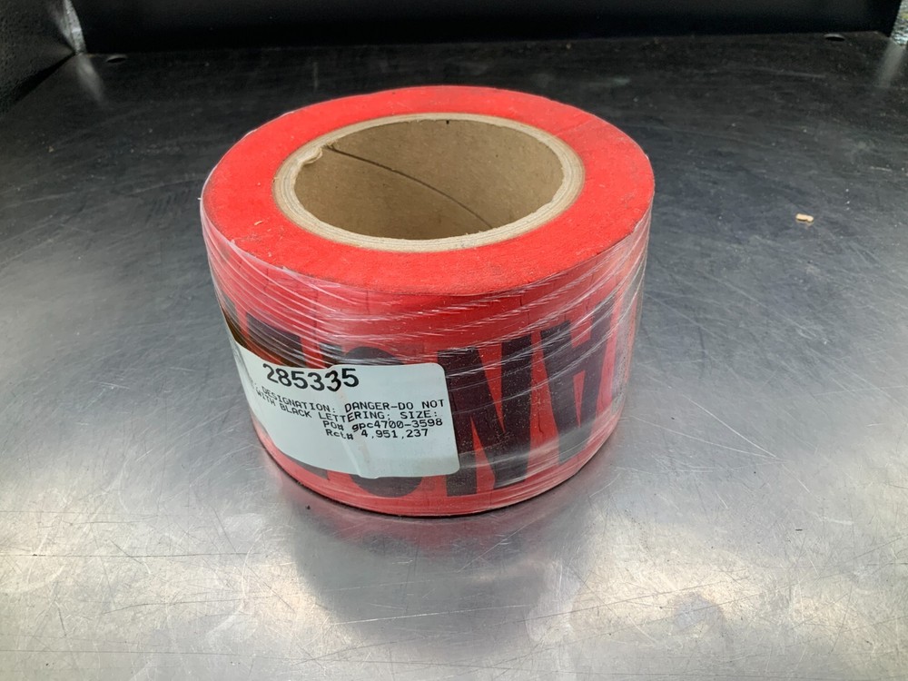 "Danger Do Not Enter" Safety Barrier Tape 285335