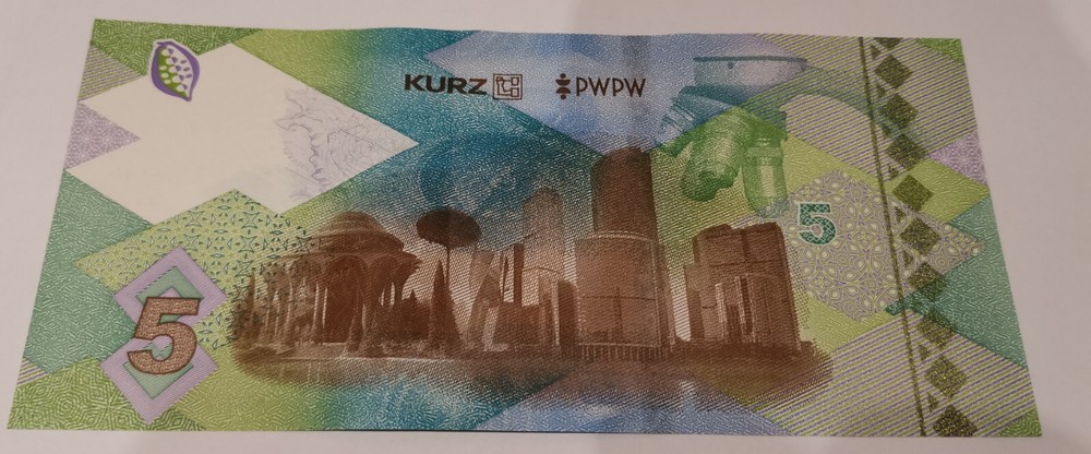 TEST NOTE PWPW POLAND Jaguar Universal new Amazing NOTE Without Folder