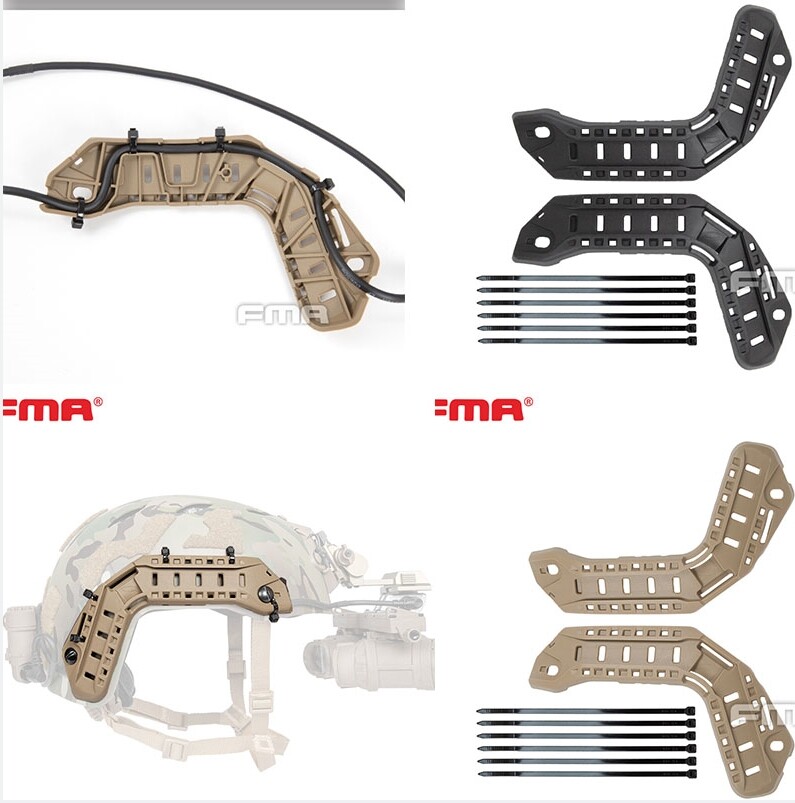 FMA Fast SF Helmet Wire Channel Version ARC Guide System PowerPath Guide Rail
