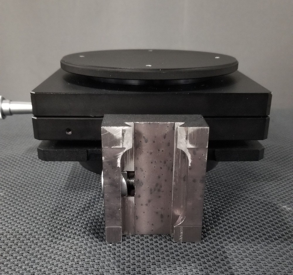 Nikon Interferometry Stage IF Tilting Rotating XY w/ Toolmaker Microscope Mount