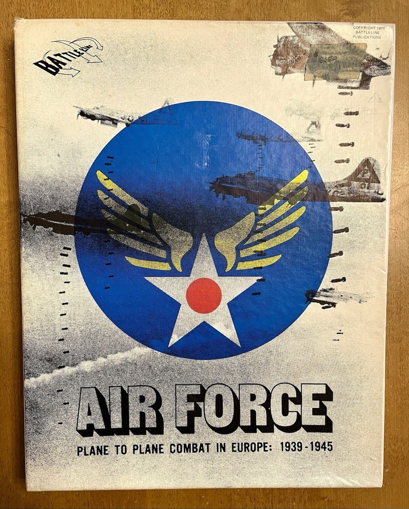 1976 First Edition Battleline “Air Force” Game | WWII Combat | 99% Complete EUC