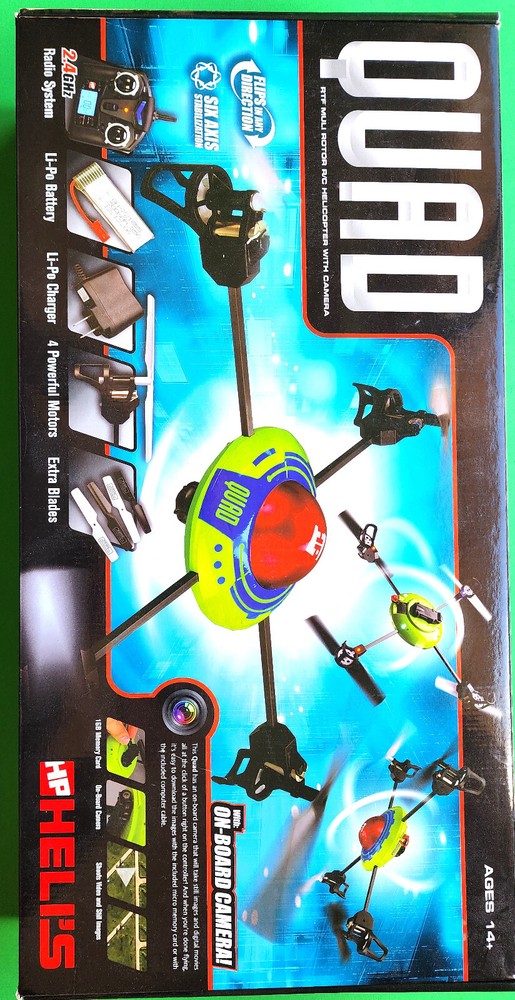 Quad Copter RC Helicopter with Camera