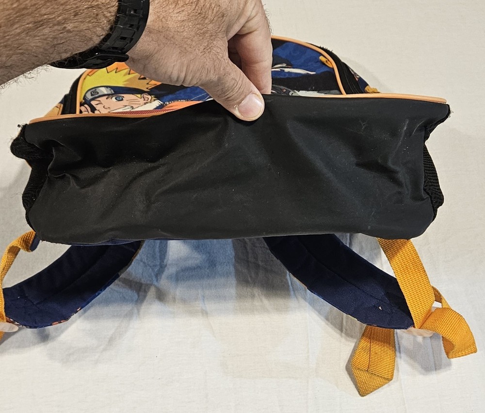 Naruto Bioworld Backpack Orange Blue
