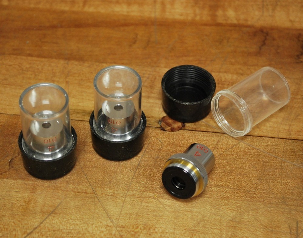 Unbranded 4 0.10 Microscope Lens - NEW